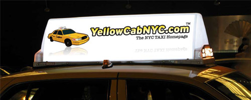 Nyc taxi advertising